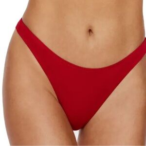 ❤️PINK Victoria's Secret Red thong  Pantie